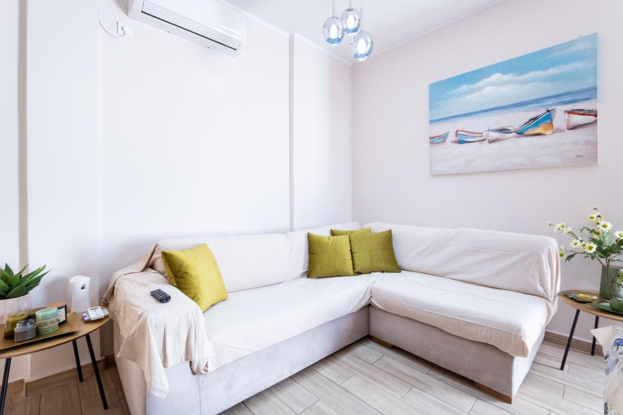 Family Apartment Near Port El Pireo Exterior foto